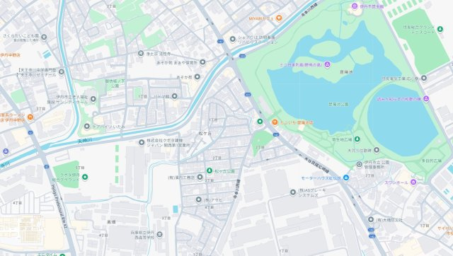 伊丹市松ケ丘　第2期　新築一戸建ての地図