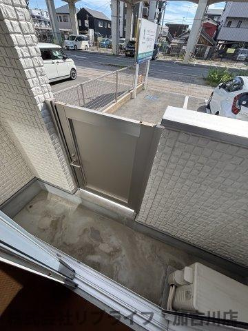 タカラホームのバルコニー
