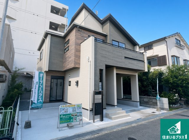 伊丹市松ケ丘　第2期　新築一戸建ての外観|お客様に長く安心して住んでいだだける事にこだわった家づくり！住んでからのアフターサービスにもしっかりと取り組んでいます！