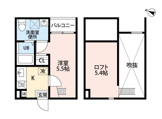 【間取り】 | F.F.プレミア