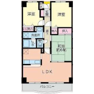 【間取り】 | コンフォール・ドミール | 間取りです。