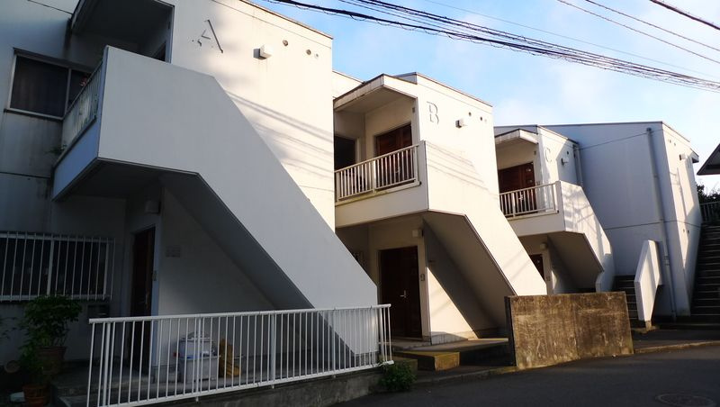 栗田ハイツの外観