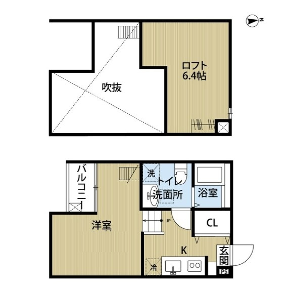 uno新松戸の間取り