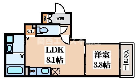 【間取り】 | エクラス野崎