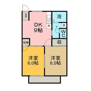 コーポ東田の間取り