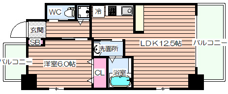 【間取り】 | スプランディッド新大阪キャトル