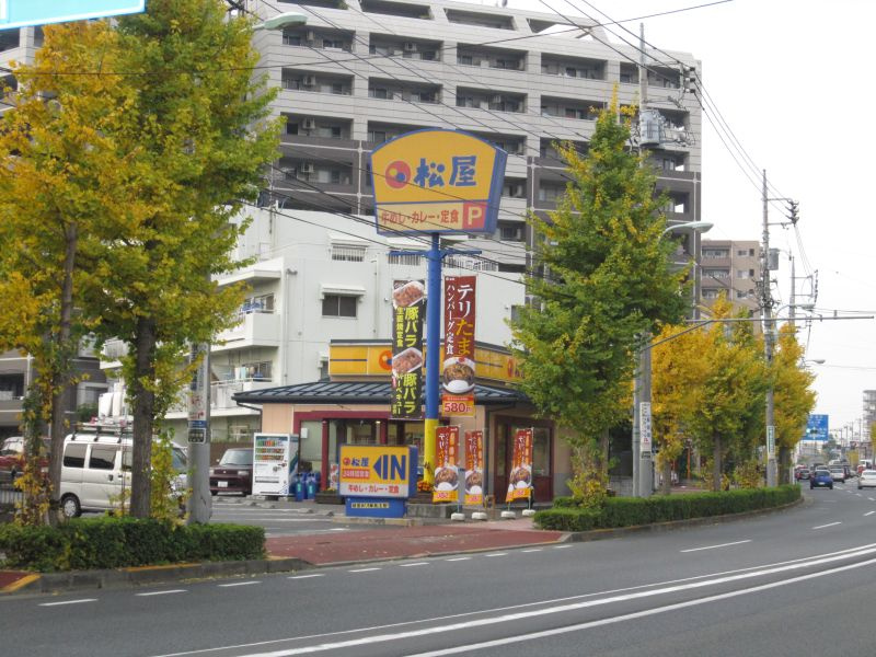 稲城市矢野口のアパートの周辺