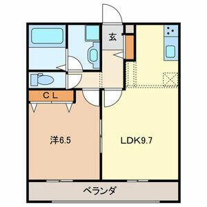 ミルクリーク川口の間取り