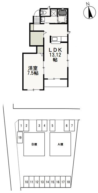 グランクレスト の間取り