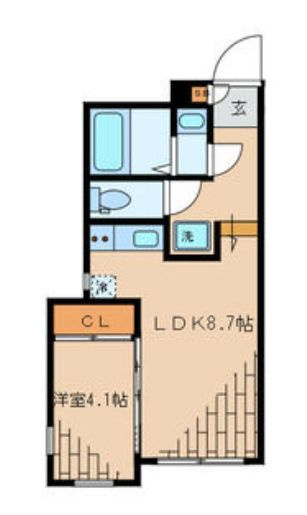 LAPiS本駒込の間取り