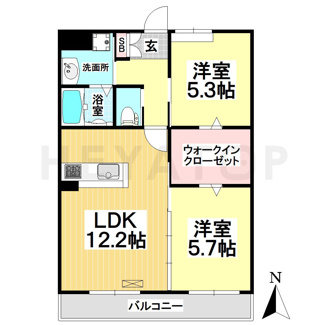 【間取り】 | Casa felice(カーサフェリーチェ)