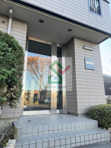 練馬区関町南2丁目アパートのエントランス