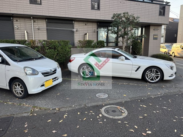 練馬区関町南2丁目アパートの駐車場