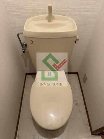 練馬区関町南2丁目アパートのトイレ