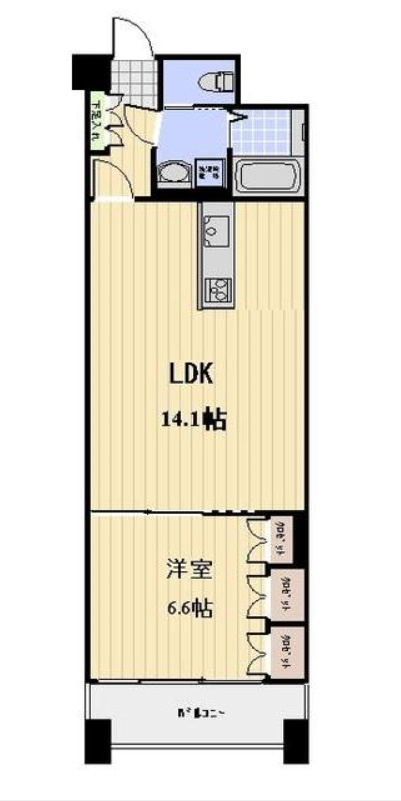 グランカーサ浅草の間取り