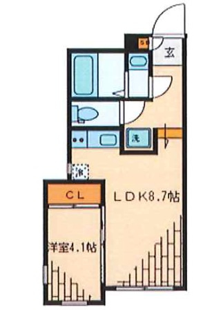 LAPiS本駒込の間取り