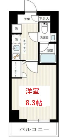 【間取り】 | MAXIV北糀谷 | 間取り図です