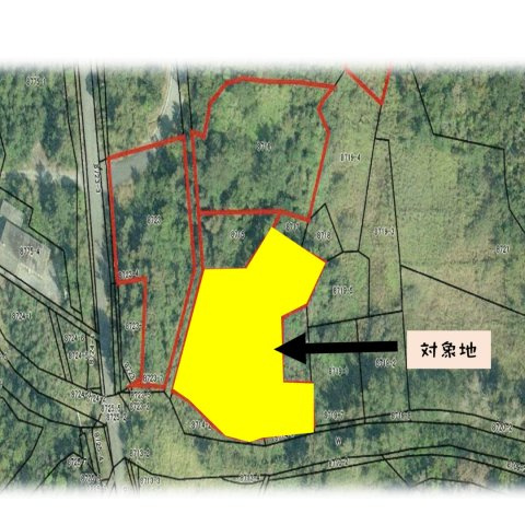 キャンプハンセン軍用地　1988㎡【山城様】の区画図