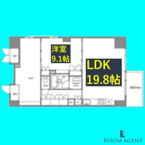 LaSante葵の間取り