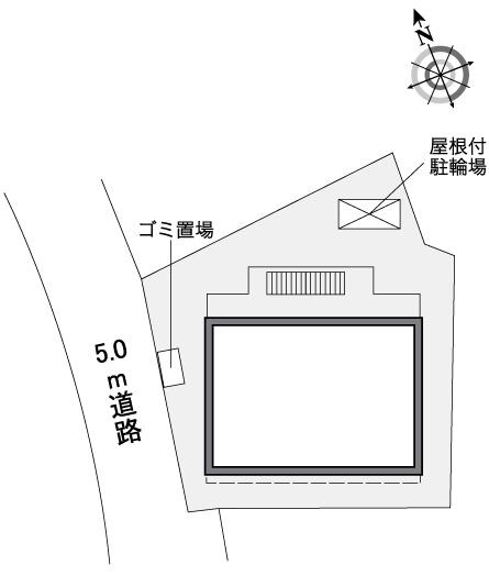 レオパレスゴールドアイ の区画図