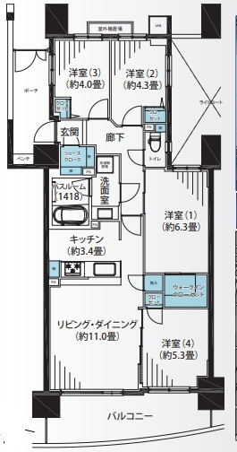 ナイスベルクール横濱綱島の画像