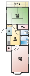 【間取り】 | 三高・ヴィラ赤塚