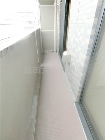 ルーブル東蒲田六番館のバルコニー