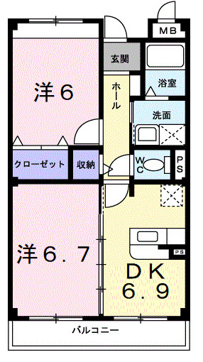 【間取り】 | ベルフリーデ