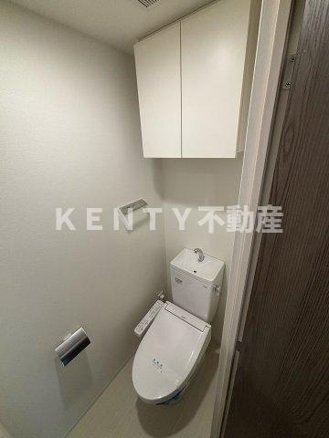 【トイレ】 | ルフレ田園調布南 | 落ち着いた色調のトイレです
