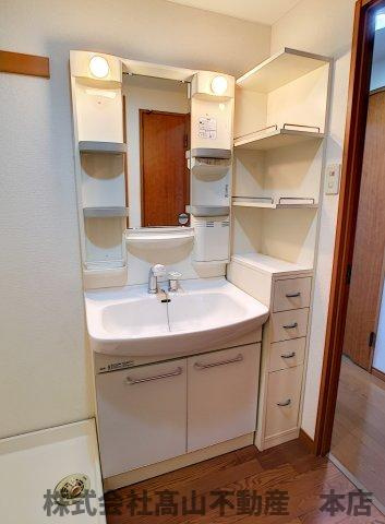 宗像市自由ヶ丘２丁目の賃貸マンションの洗面所