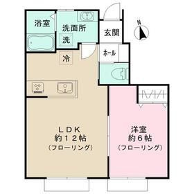 カーサ　イル　フィオーレの間取り