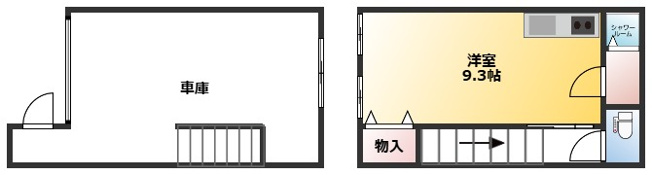 【間取り】 | 仮称）寝屋川市大成町ガレージハウス