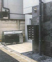 世田谷区豪徳寺１丁目の賃貸マンションのエントランス