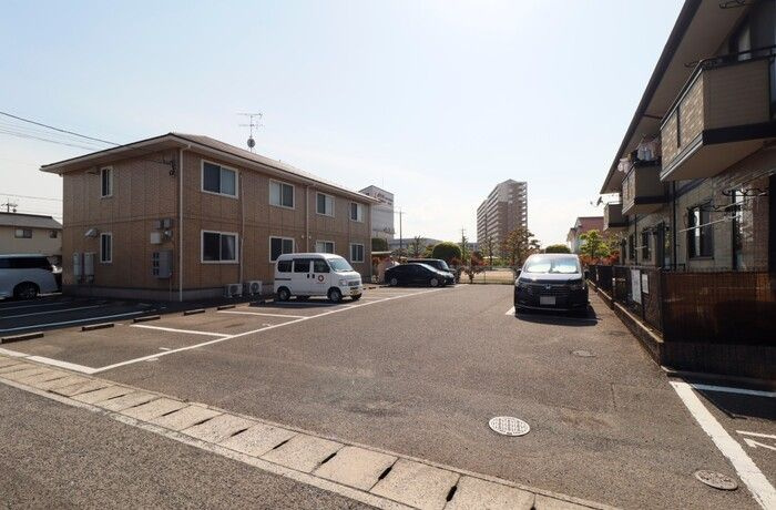 パークサイドの駐車場