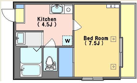 グリーンヒルズ柿の木坂の間取り