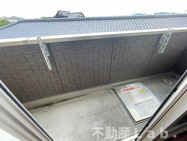 シャルマンファミールのバルコニー|※2階のお写真です。