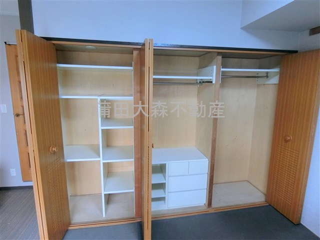サニークレスト蒲田の収納|大型収納　クローゼット！