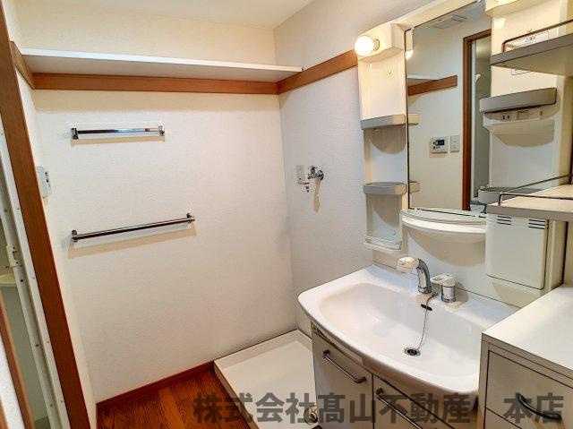 宗像市自由ヶ丘２丁目の賃貸マンションの洗面所