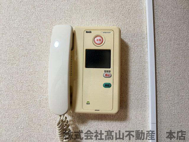 宗像市自由ヶ丘２丁目の賃貸マンションのセキュリティ