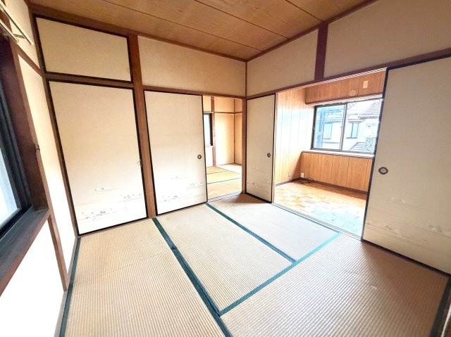 ◆前道広々６ｍ◆駐車場有り◆収納スペース充実の３LDK◆伏見区淀樋爪町の和室|和室