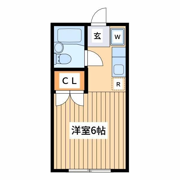コーポ桜台の間取り