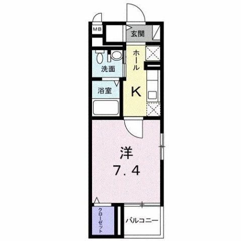 グランツ・Ｋの間取り