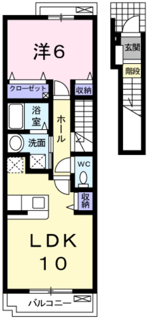 ラフレシールの間取り
