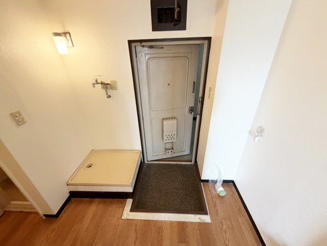 大櫛マンションの玄関
