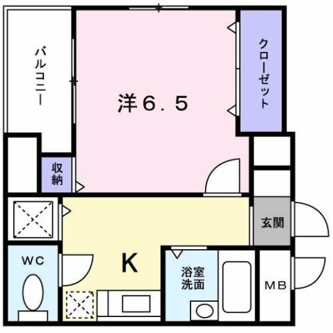 コンフォート　橋本の間取り