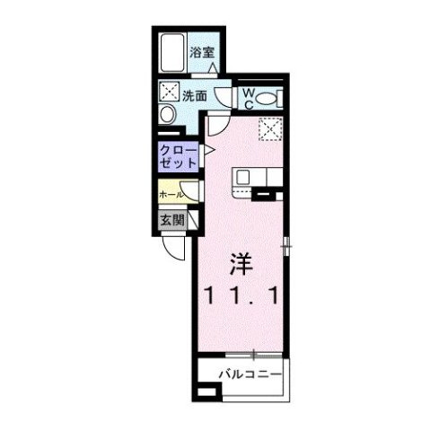 セレッソ　パルケの間取り