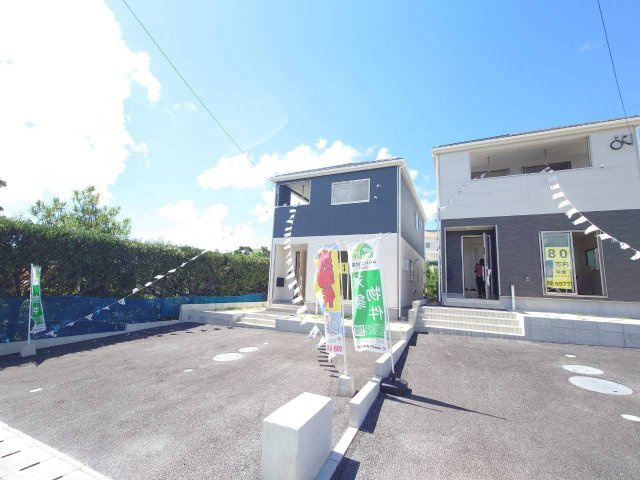 ♥♥読谷村大木第4-3号棟（全3棟）の外観|外はこのようになっています