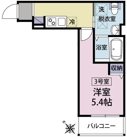 コージー淵野辺の間取り