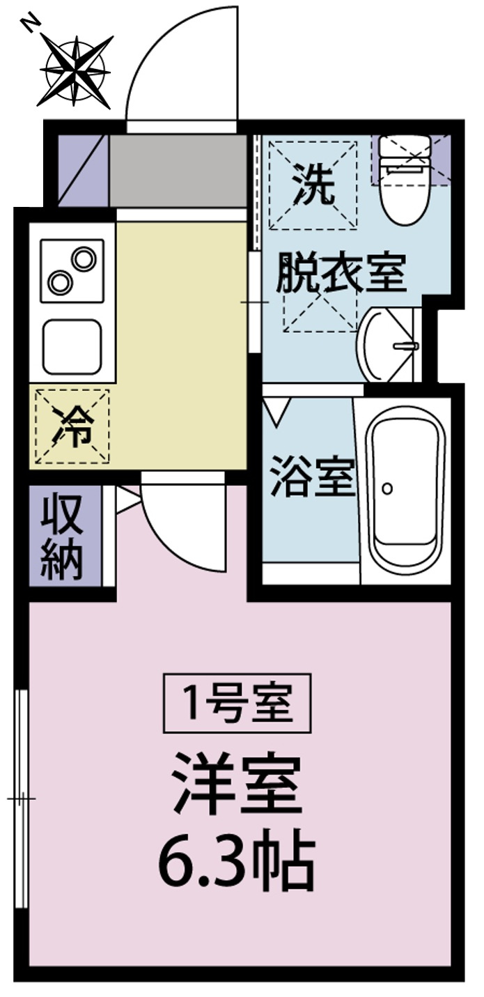 コージー淵野辺の間取り
