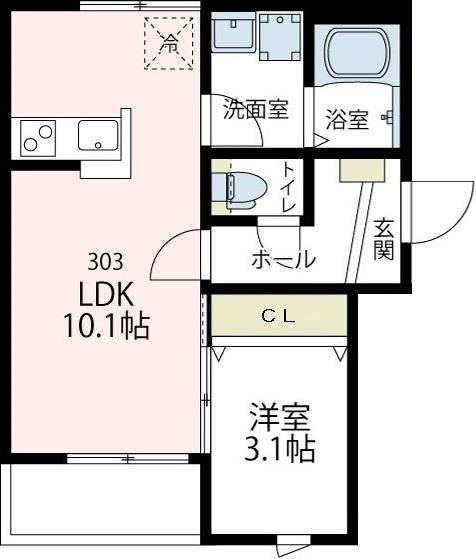 Casa Brezza　(カーサブレッツァ)の間取り